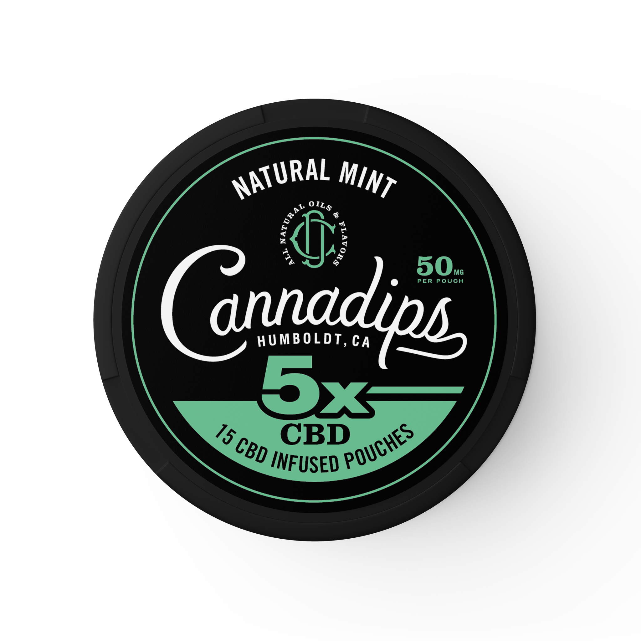 Cannadips Natural Mint 5X